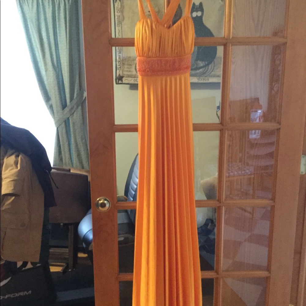 Orange Prom Dress